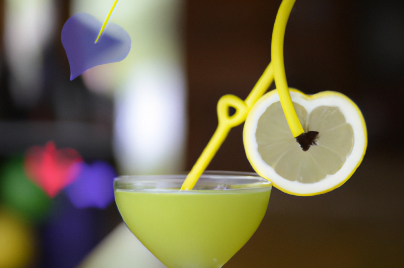 Citrinų meilė (Lemon Love) kokteilis